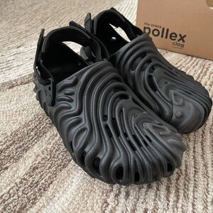 CROCS salehe bembury Pollex Clog in Sasquatch Black